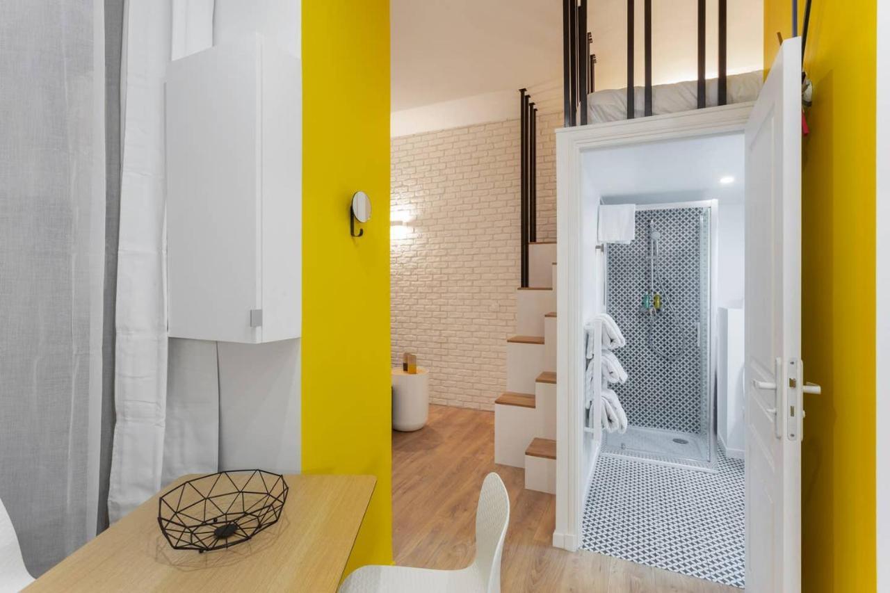 Studio 4 personnes avec Mezzanine à Montparnasse-Saint Germain Paris Exterior foto