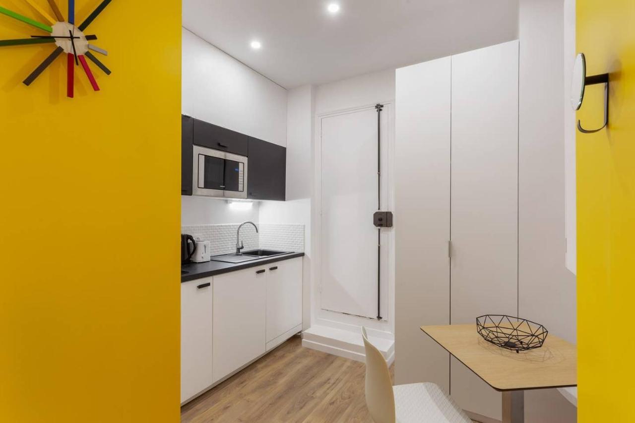 Studio 4 personnes avec Mezzanine à Montparnasse-Saint Germain Paris Exterior foto